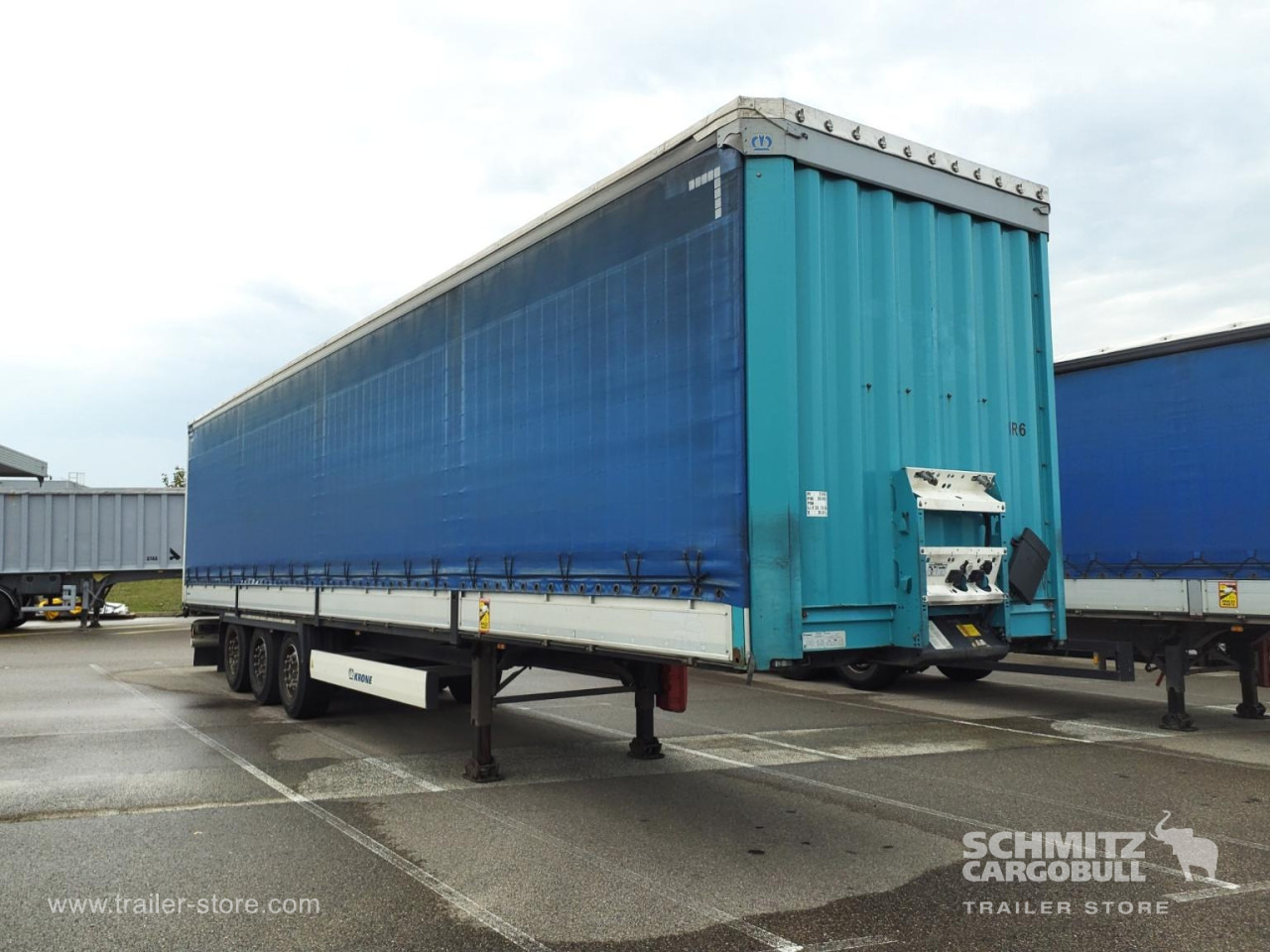 KRONE Curtainsider Dropside - Curtainsider semi-trailer: picture 1 KRONE Curtainsider Dropside - Curtainsider semi-trailer: picture 1