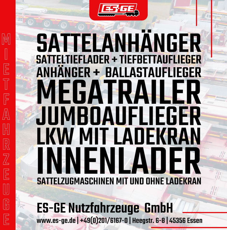 ES-GE 3-Achs-Ballastauflieger - Dropside/ Flatbed semi-trailer: picture 5 ES-GE 3-Achs-Ballastauflieger - Dropside/ Flatbed semi-trailer: picture 5