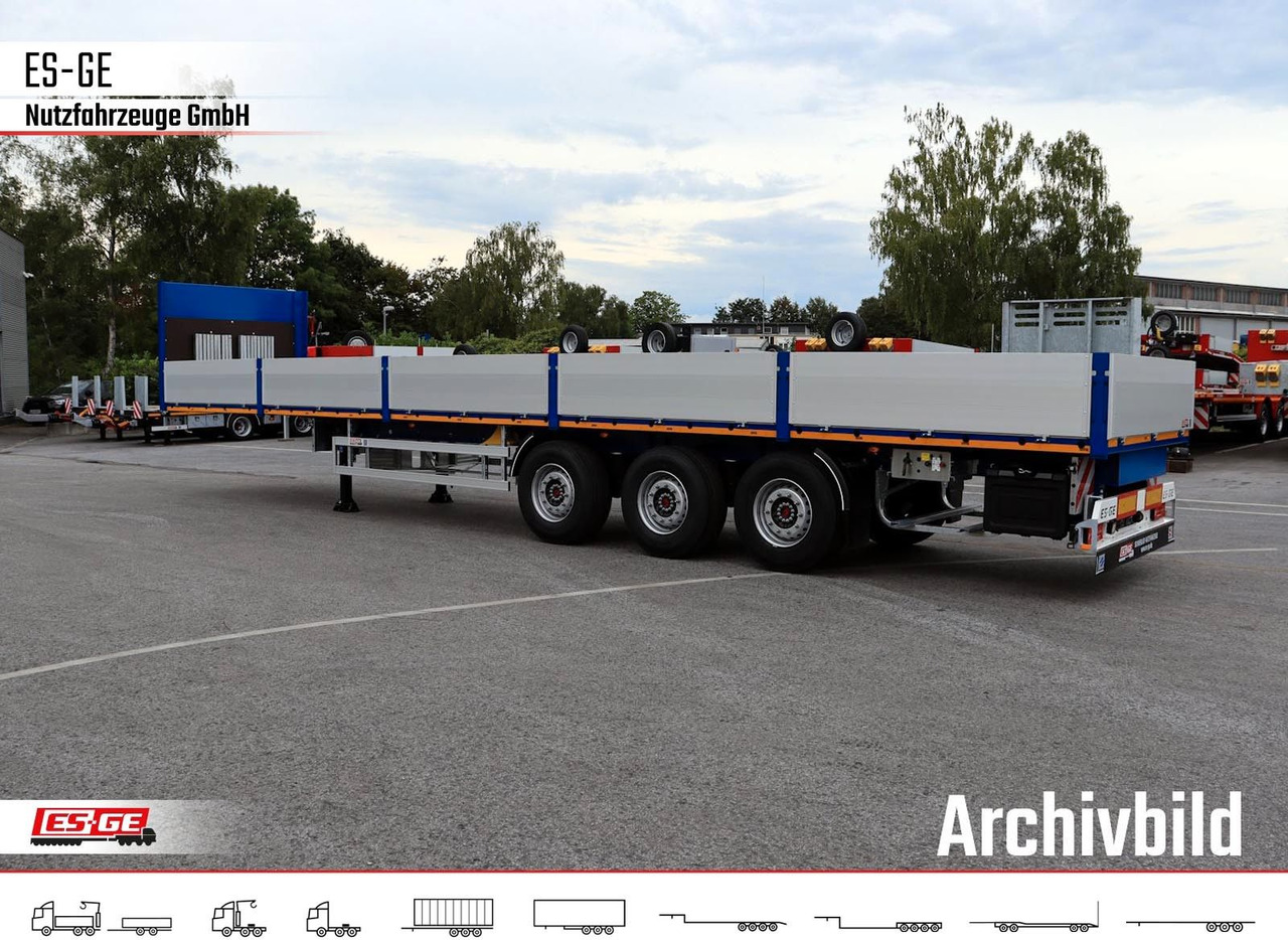 ES-GE 3-Achs Sattelanhänger - Bordwände + CV - Dropside/ Flatbed semi-trailer: picture 3 ES-GE 3-Achs Sattelanhänger - Bordwände + CV - Dropside/ Flatbed semi-trailer: picture 3