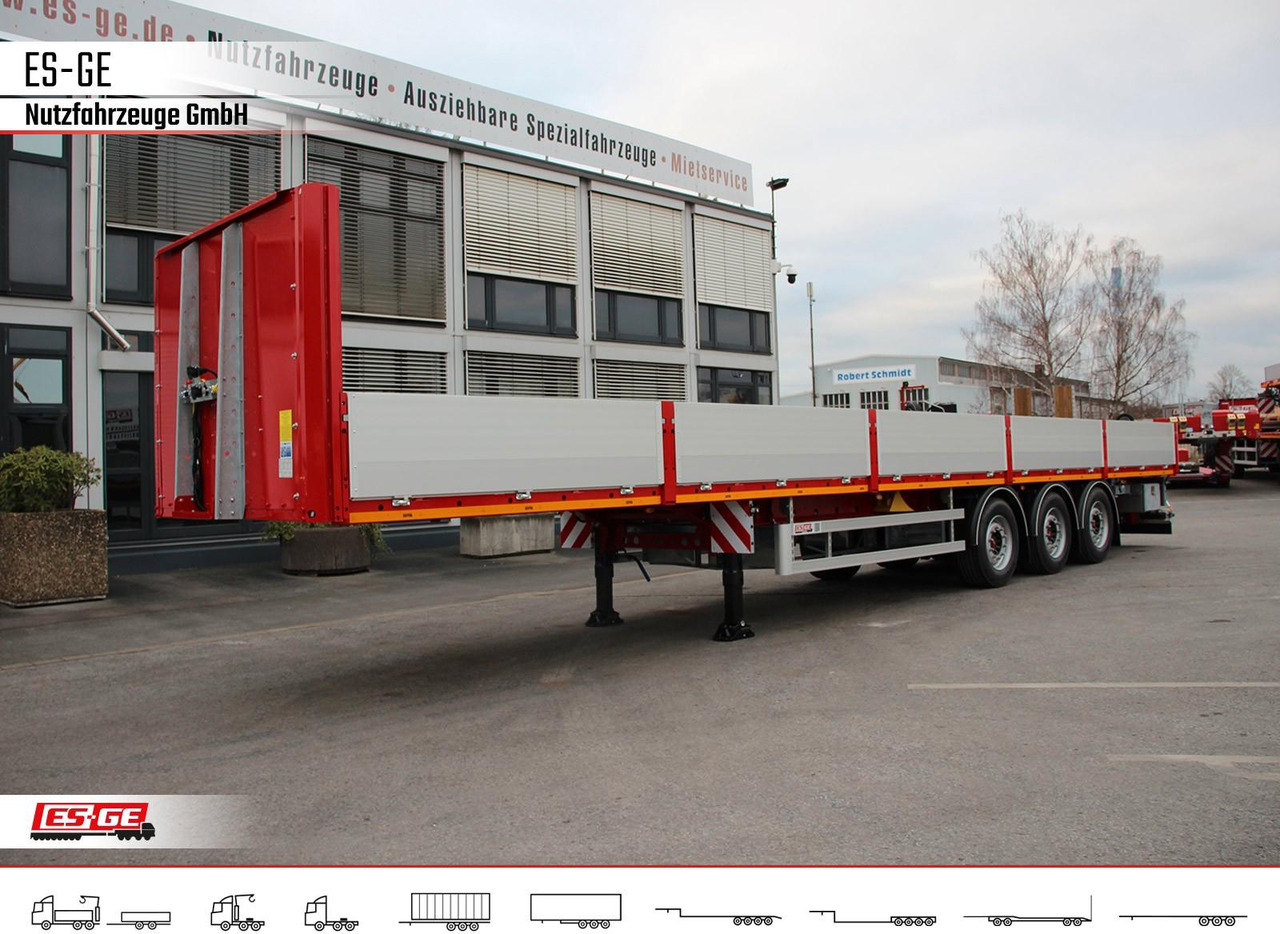 ES-GE 3-Achs Sattelanhänger - Bordwände + CV - Dropside/ Flatbed semi-trailer: picture 4 ES-GE 3-Achs Sattelanhänger - Bordwände + CV - Dropside/ Flatbed semi-trailer: picture 4