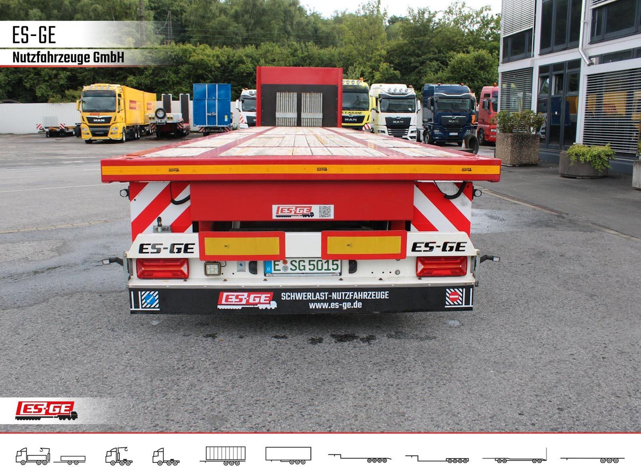 ES-GE 3-Achs Sattelanhänger - Rungen + CV - Dropside/ Flatbed semi-trailer: picture 3 ES-GE 3-Achs Sattelanhänger - Rungen + CV - Dropside/ Flatbed semi-trailer: picture 3