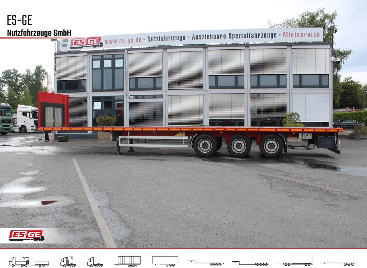 ES-GE 3-Achs Sattelanhänger - Rungen + CV - Dropside/ Flatbed semi-trailer: picture 2 ES-GE 3-Achs Sattelanhänger - Rungen + CV - Dropside/ Flatbed semi-trailer: picture 2