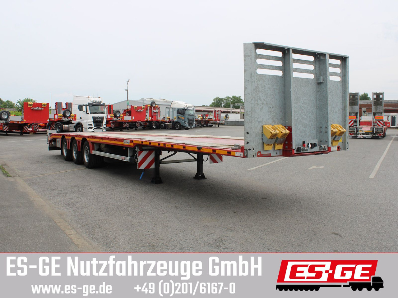 Faymonville MAX Trailer MAX200 Sattelanhänger Megatrailer - Dropside/ Flatbed semi-trailer: picture 4 Faymonville MAX Trailer MAX200 Sattelanhänger Megatrailer - Dropside/ Flatbed semi-trailer: picture 4