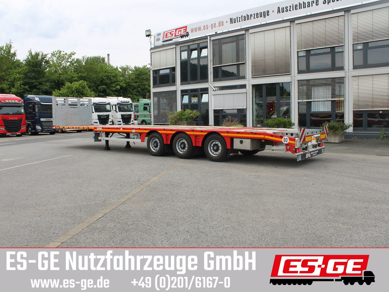 Faymonville MAX Trailer MAX200 Sattelanhänger Megatrailer - Dropside/ Flatbed semi-trailer: picture 1 Faymonville MAX Trailer MAX200 Sattelanhänger Megatrailer - Dropside/ Flatbed semi-trailer: picture 1