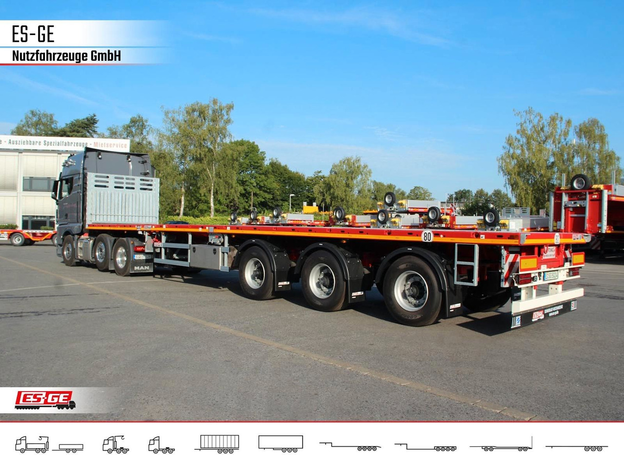 Faymonville MAX Trailer MAX210 Telesattel Faymonville Doppeltele, MAX Trailer MAX210 Telesattel - Dropside/ Flatbed semi-trailer: picture 1 Faymonville MAX Trailer MAX210 Telesattel Faymonville Doppeltele, MAX Trailer MAX210 Telesattel - Dropside/ Flatbed semi-trailer: picture 1