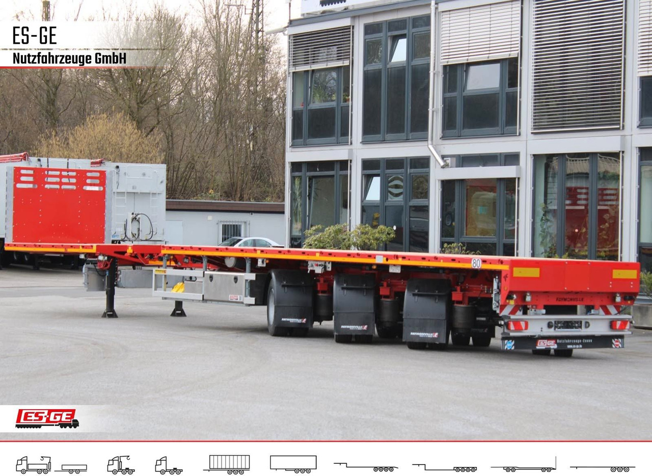 Faymonville Telemax Sattelauflieger - hydr. gelenkt Faymonville Telemax Sattelauflieger - hydr. gelenkt - Dropside/ Flatbed semi-trailer: picture 1 Faymonville Telemax Sattelauflieger - hydr. gelenkt Faymonville Telemax Sattelauflieger - hydr. gelenkt - Dropside/ Flatbed semi-trailer: picture 1