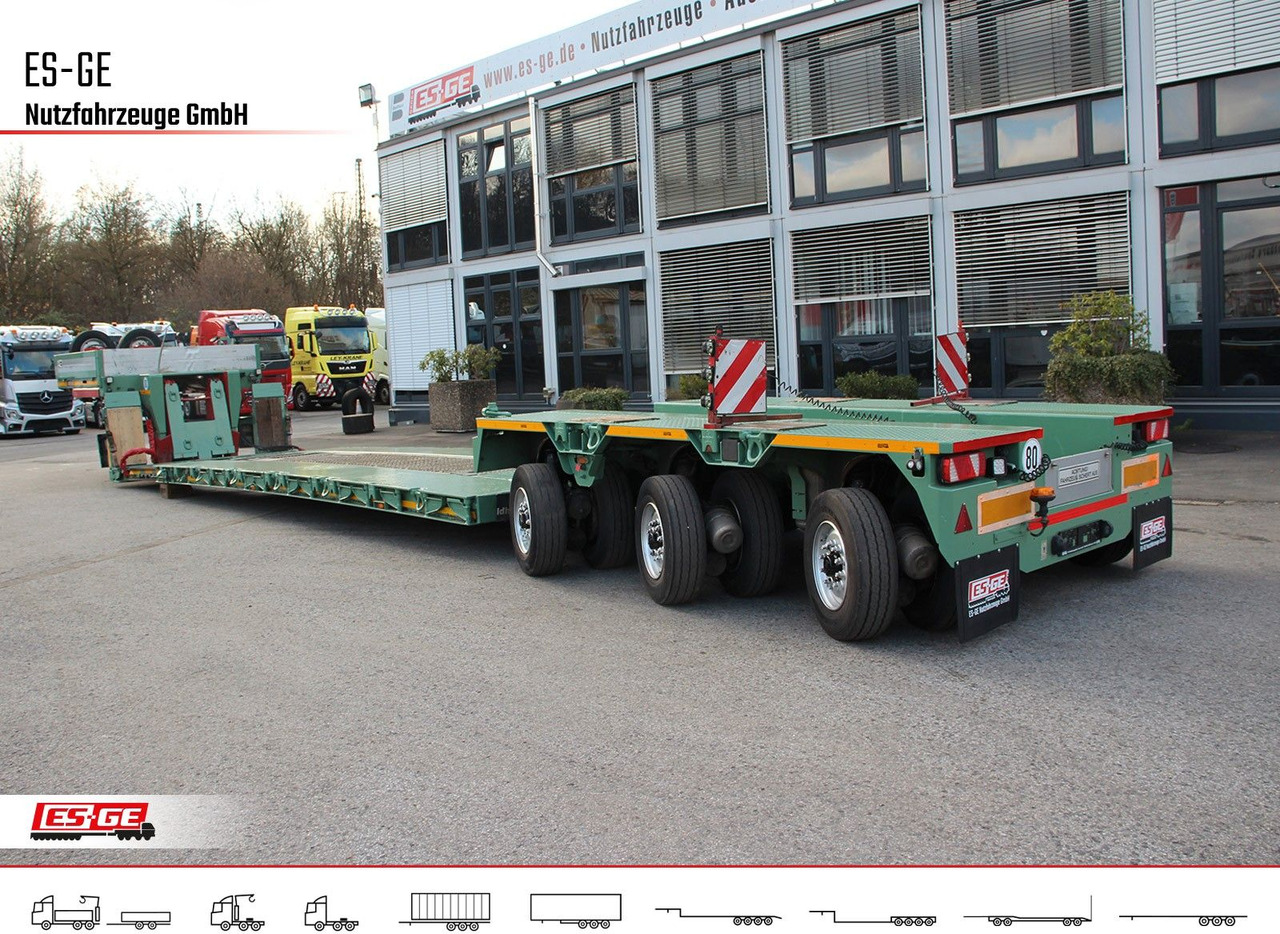 Goldhofer 3-Achs-Tiefbett 3x12 t - Low loader semi-trailer: picture 1 Goldhofer 3-Achs-Tiefbett 3x12 t - Low loader semi-trailer: picture 1
