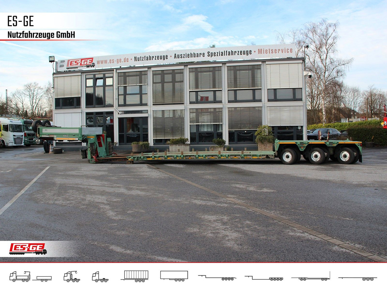 Goldhofer 3-Achs-Tiefbett 3x12 t - Low loader semi-trailer: picture 2 Goldhofer 3-Achs-Tiefbett 3x12 t - Low loader semi-trailer: picture 2
