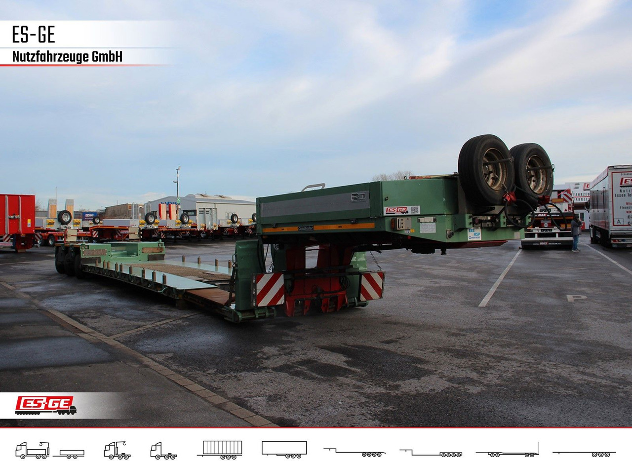 Goldhofer 3-Achs-Tiefbett 3x12 t - Low loader semi-trailer: picture 3 Goldhofer 3-Achs-Tiefbett 3x12 t - Low loader semi-trailer: picture 3