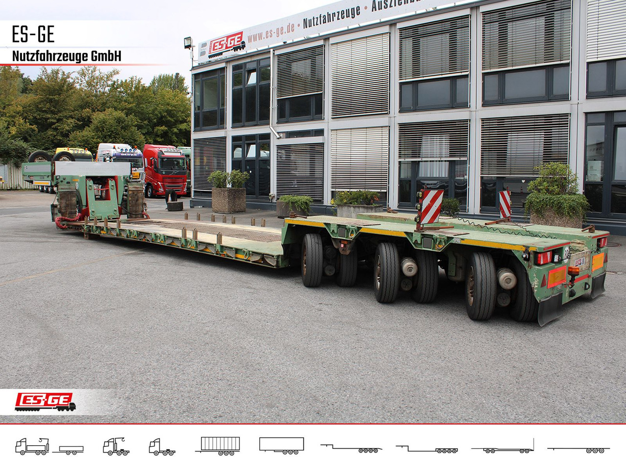 Goldhofer 3-Achs-Tiefbett 3x12 t - Low loader semi-trailer: picture 1 Goldhofer 3-Achs-Tiefbett 3x12 t - Low loader semi-trailer: picture 1