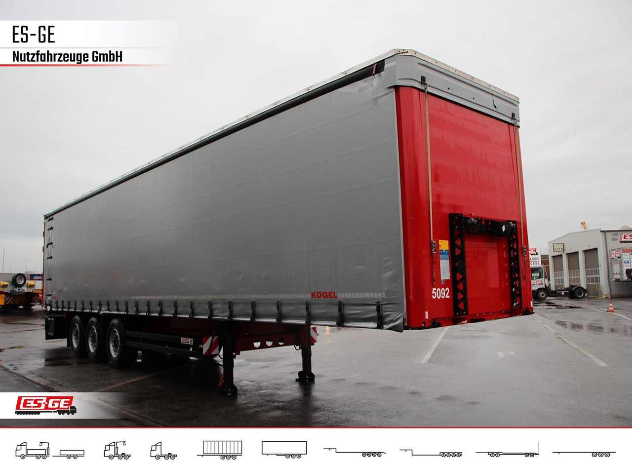 Kögel 3-Achs-Cargo-Coil-Pritschensattelanhänger Kögel 3-Achs-Cargo-Coil-Pritschensattelanhänger - Curtainsider semi-trailer: picture 3 Kögel 3-Achs-Cargo-Coil-Pritschensattelanhänger Kögel 3-Achs-Cargo-Coil-Pritschensattelanhänger - Curtainsider semi-trailer: picture 3