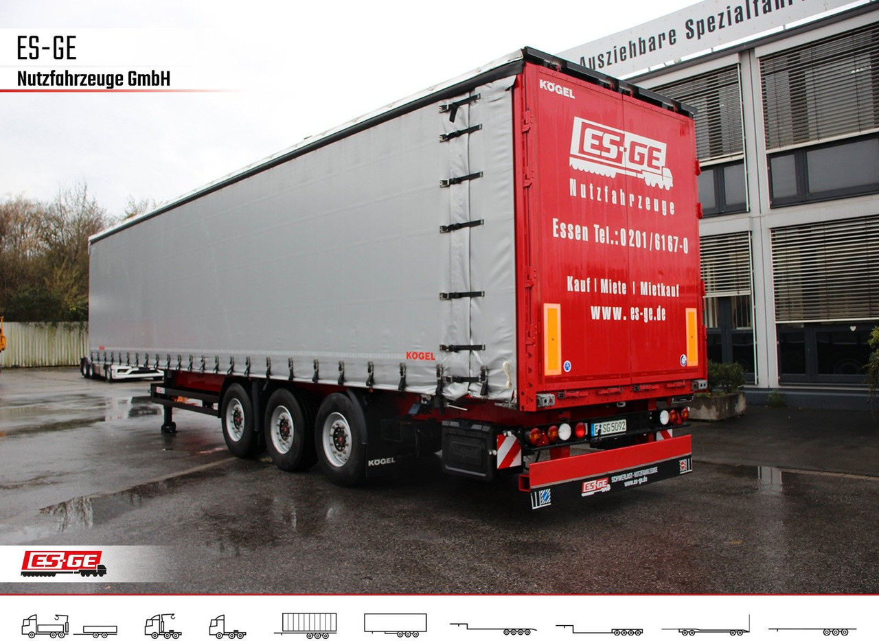 Kögel 3-Achs-Cargo-Coil-Pritschensattelanhänger Kögel 3-Achs-Cargo-Coil-Pritschensattelanhänger - Curtainsider semi-trailer: picture 4 Kögel 3-Achs-Cargo-Coil-Pritschensattelanhänger Kögel 3-Achs-Cargo-Coil-Pritschensattelanhänger - Curtainsider semi-trailer: picture 4