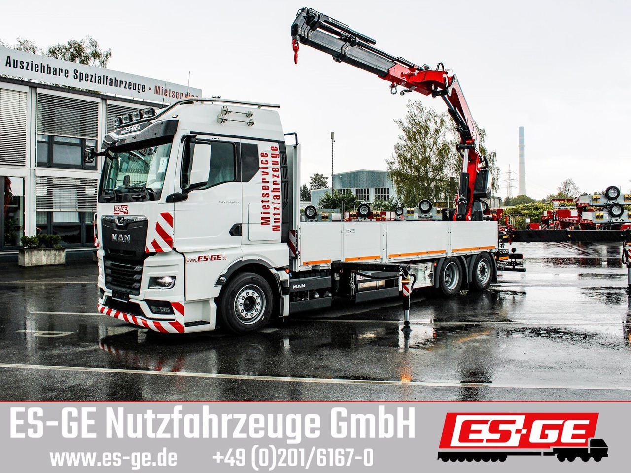 MAN TGX 26.480 6x2-4 LL CH mit Fassi F545RA.2.26 - Dropside/ Flatbed truck, Crane truck: picture 1 MAN TGX 26.480 6x2-4 LL CH mit Fassi F545RA.2.26 - Dropside/ Flatbed truck, Crane truck: picture 1