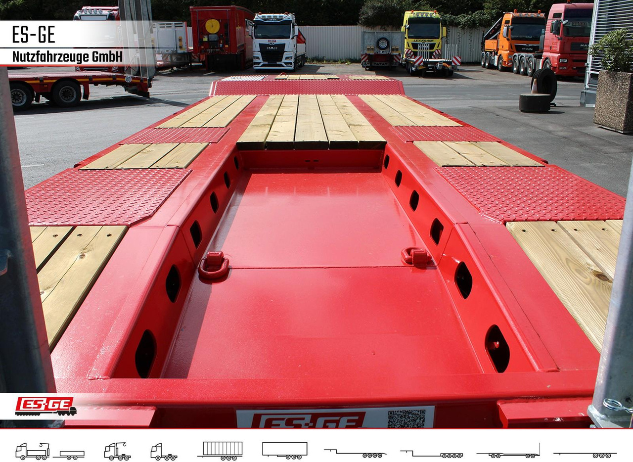 New Low loader trailer Schwarzmüller Tieflader mit gekröpftem Plateau: picture 8