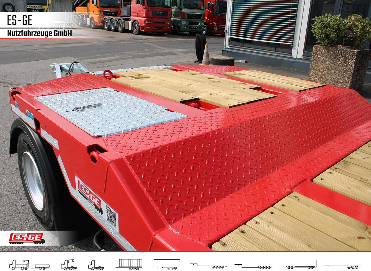 New Low loader trailer Schwarzmüller Tieflader mit gekröpftem Plateau: picture 11