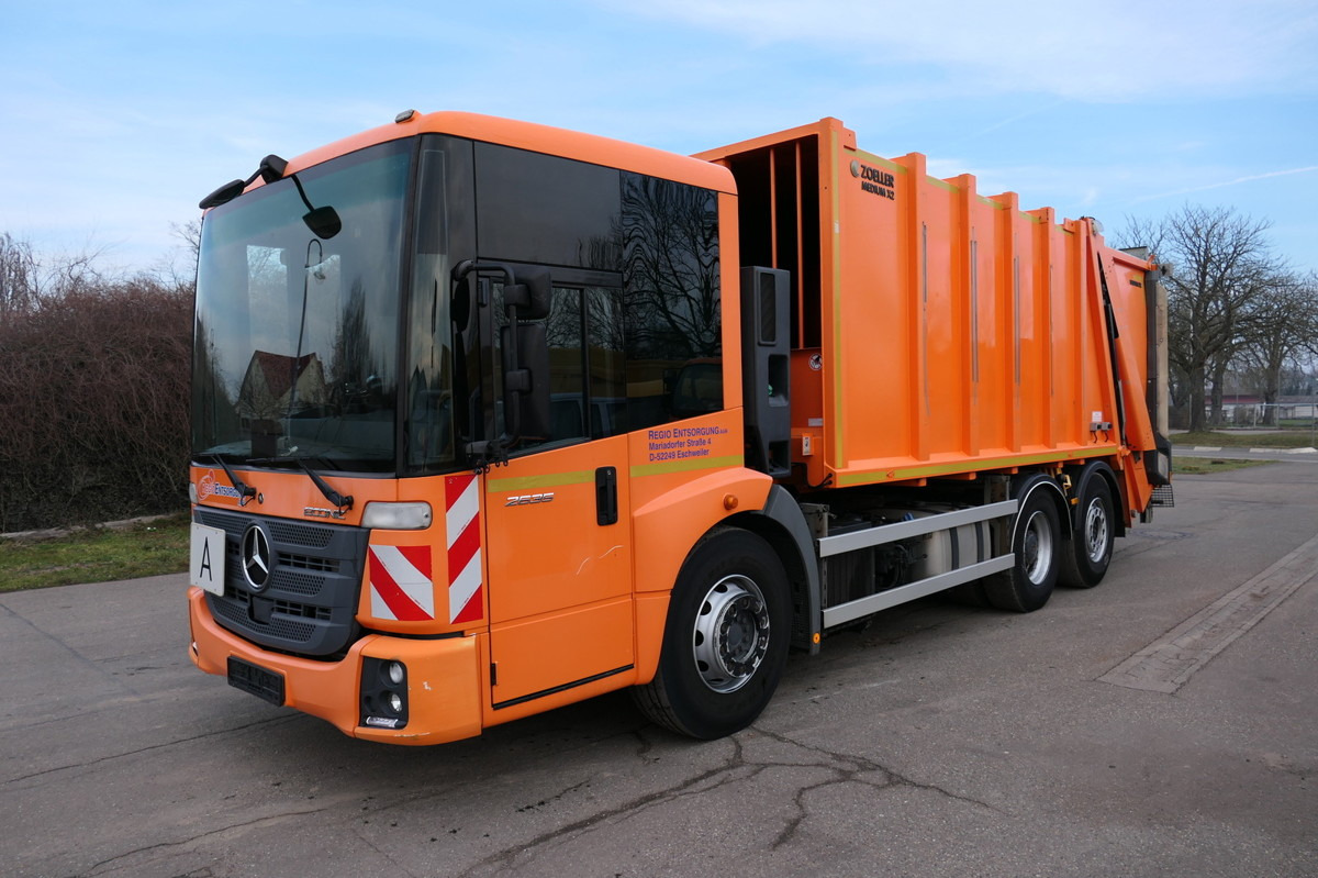 MERCEDES-BENZ 2635 NGE-L62N Econic Aufbau Zöller Medium X2 evo - Garbage truck: picture 1 MERCEDES-BENZ 2635 NGE-L62N Econic Aufbau Zöller Medium X2 evo - Garbage truck: picture 1