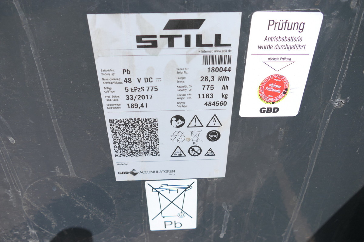Truck mounted forklift STILL RX 20-18P/H 4-RAD Batterie 33/2017: picture 10