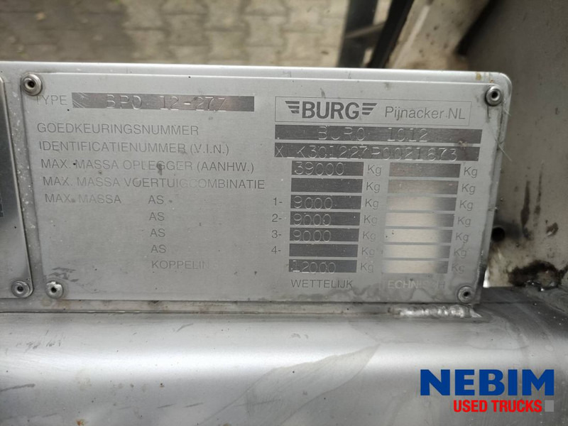 Burg BPDO 12-27 Z - 26.930Ltr - Tank semi-trailer: picture 4 Burg BPDO 12-27 Z - 26.930Ltr - Tank semi-trailer: picture 4