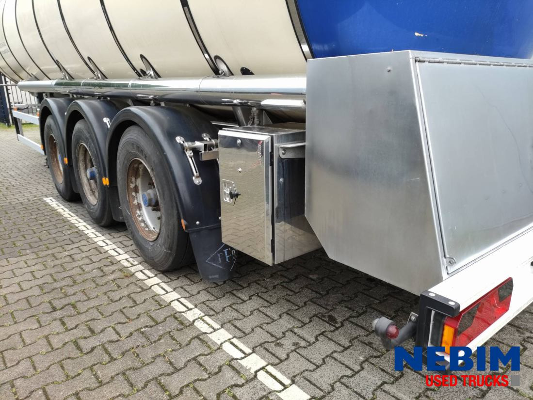 Tank semi-trailer Feldbinder TSA 33.3-3 Unibloc pump electr - 3 comp. 8.000 / 2 2.500 / 3.000 Ltr.: picture 20