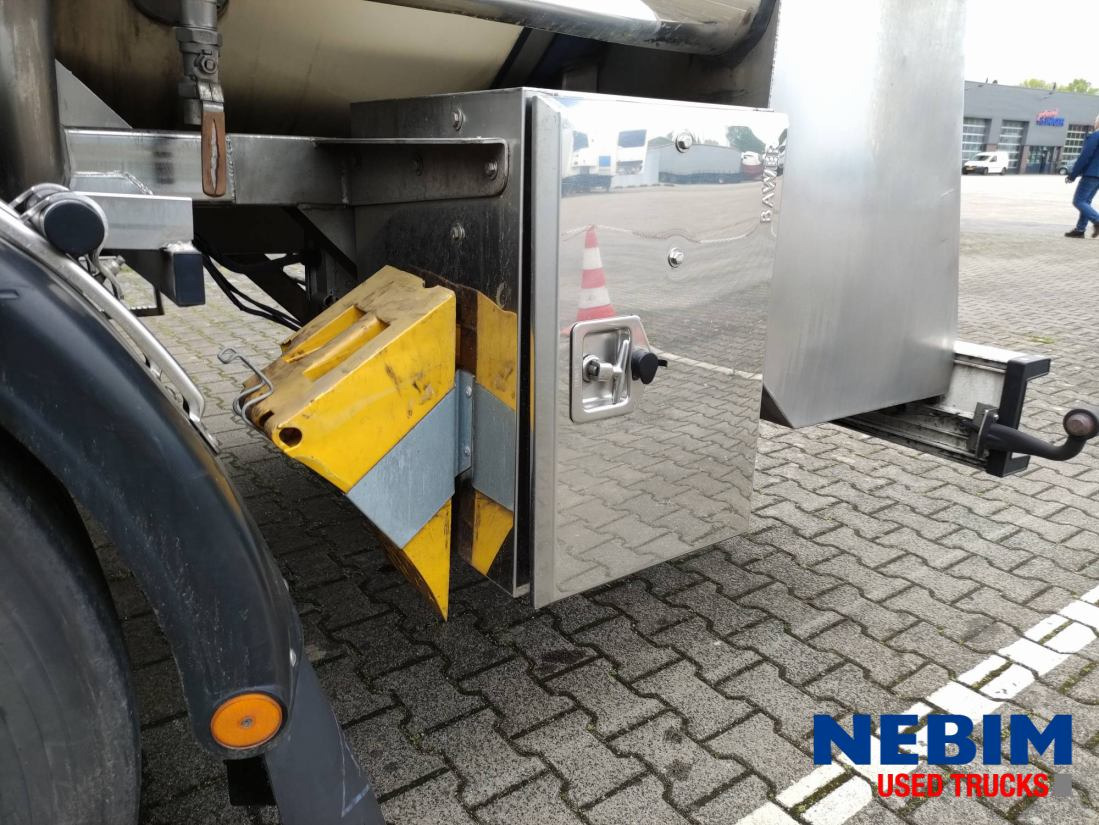 Tank semi-trailer Feldbinder TSA 33.3-3 Unibloc pump electr - 3 comp. 8.000 / 2 2.500 / 3.000 Ltr.: picture 9