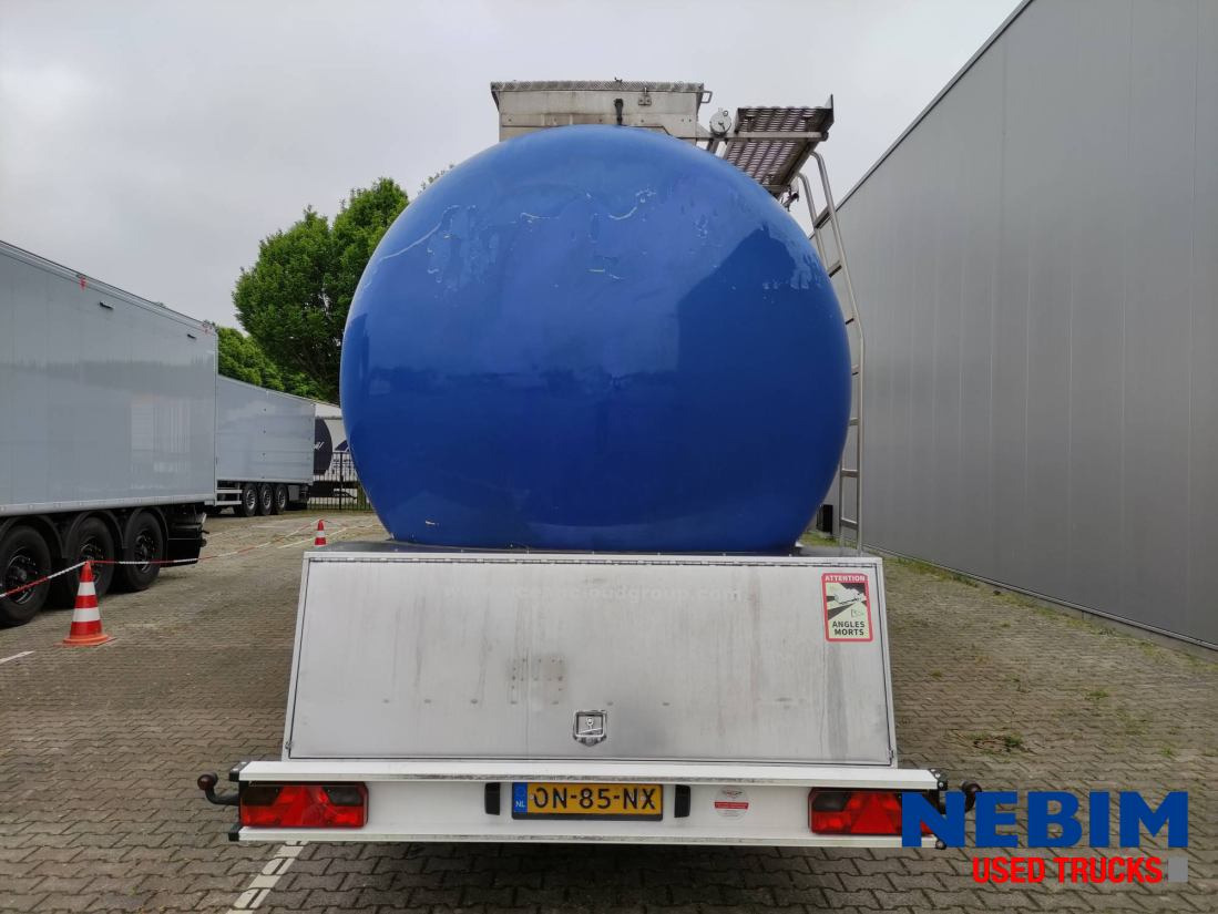 Tank semi-trailer Feldbinder TSA 33.3-3 Unibloc pump electr - 3 comp. 8.000 / 2 2.500 / 3.000 Ltr.: picture 15