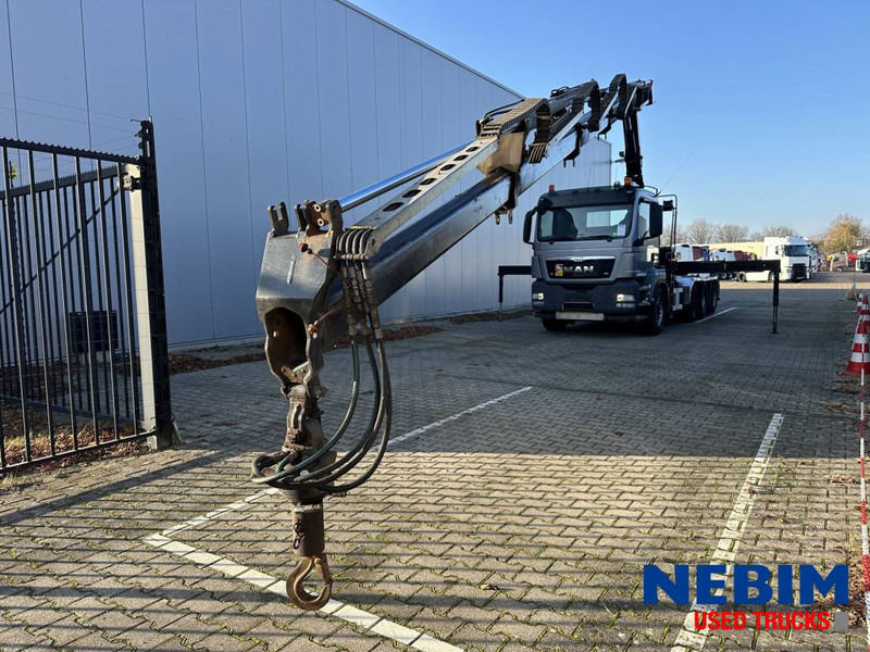 MAN TGS 420 8x4 TRIPLE - HMF 2620 K5 - 22,7t/m CRANE / KRAN - Hook lift truck, Crane truck: picture 2 MAN TGS 420 8x4 TRIPLE - HMF 2620 K5 - 22,7t/m CRANE / KRAN - Hook lift truck, Crane truck: picture 2