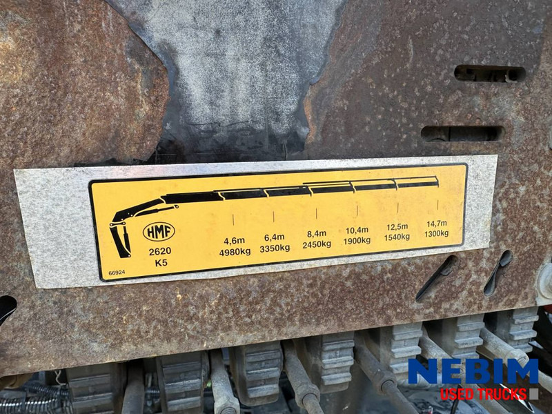 MAN TGS 420 8x4 TRIPLE - HMF 2620 K5 - 22,7t/m CRANE / KRAN - Hook lift truck, Crane truck: picture 3 MAN TGS 420 8x4 TRIPLE - HMF 2620 K5 - 22,7t/m CRANE / KRAN - Hook lift truck, Crane truck: picture 3
