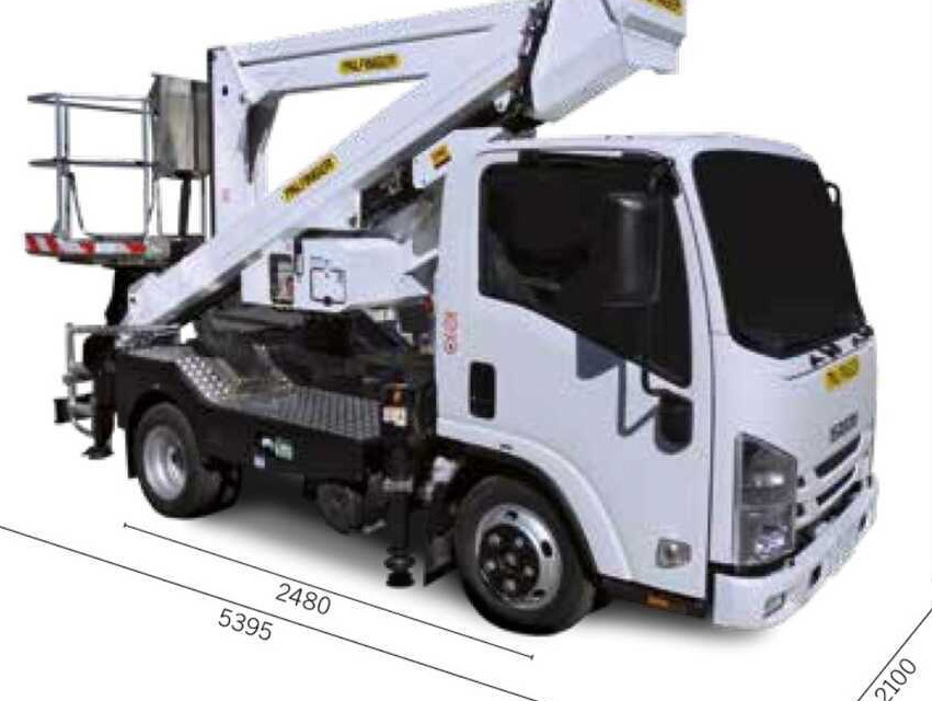 Palfinger P240 AXE (ISUZU M1) - Truck mounted aerial platform: picture 1 Palfinger P240 AXE (ISUZU M1) - Truck mounted aerial platform: picture 1