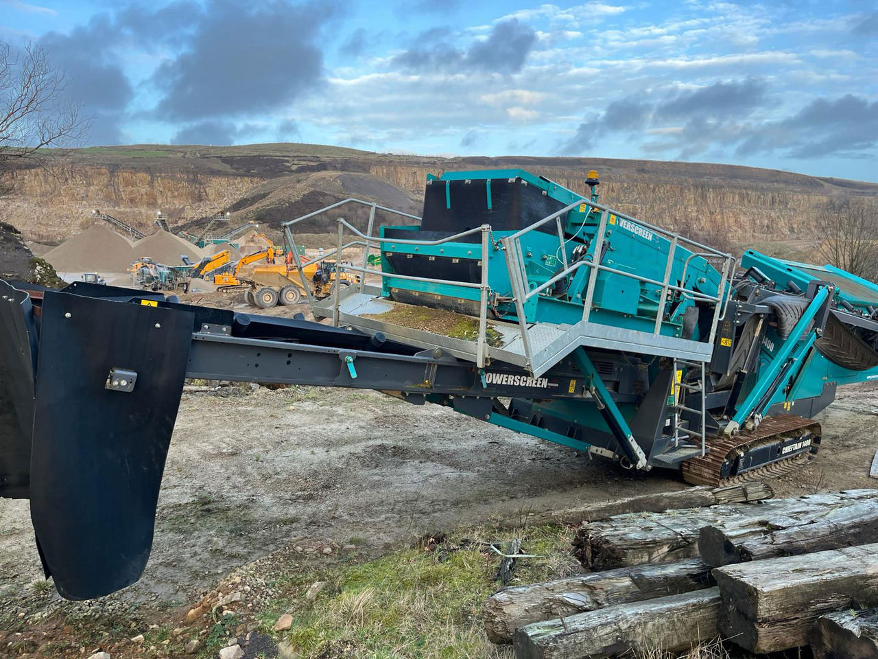 Powerscreen Chieftain 1400 - Screener: picture 4 Powerscreen Chieftain 1400 - Screener: picture 4