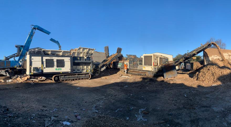 Terex Ecotec TDS 825 - Industrial waste shredder: picture 2 Terex Ecotec TDS 825 - Industrial waste shredder: picture 2