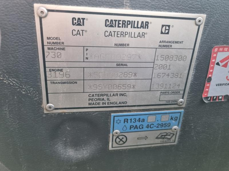 Caterpillar 730 - Articulated dumper: picture 3 Caterpillar 730 - Articulated dumper: picture 3