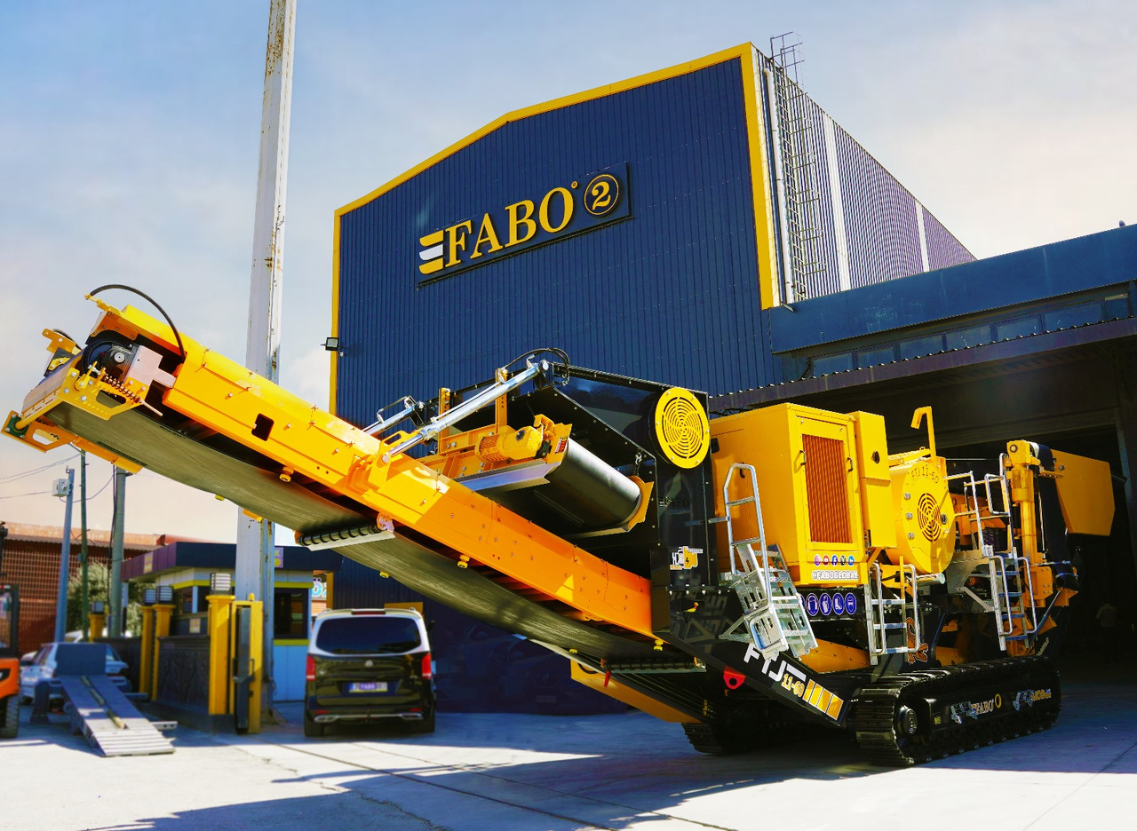 FABO FTJ 11-60 Tracked Jaw Crusher - Mobile crusher: picture 3 FABO FTJ 11-60 Tracked Jaw Crusher - Mobile crusher: picture 3
