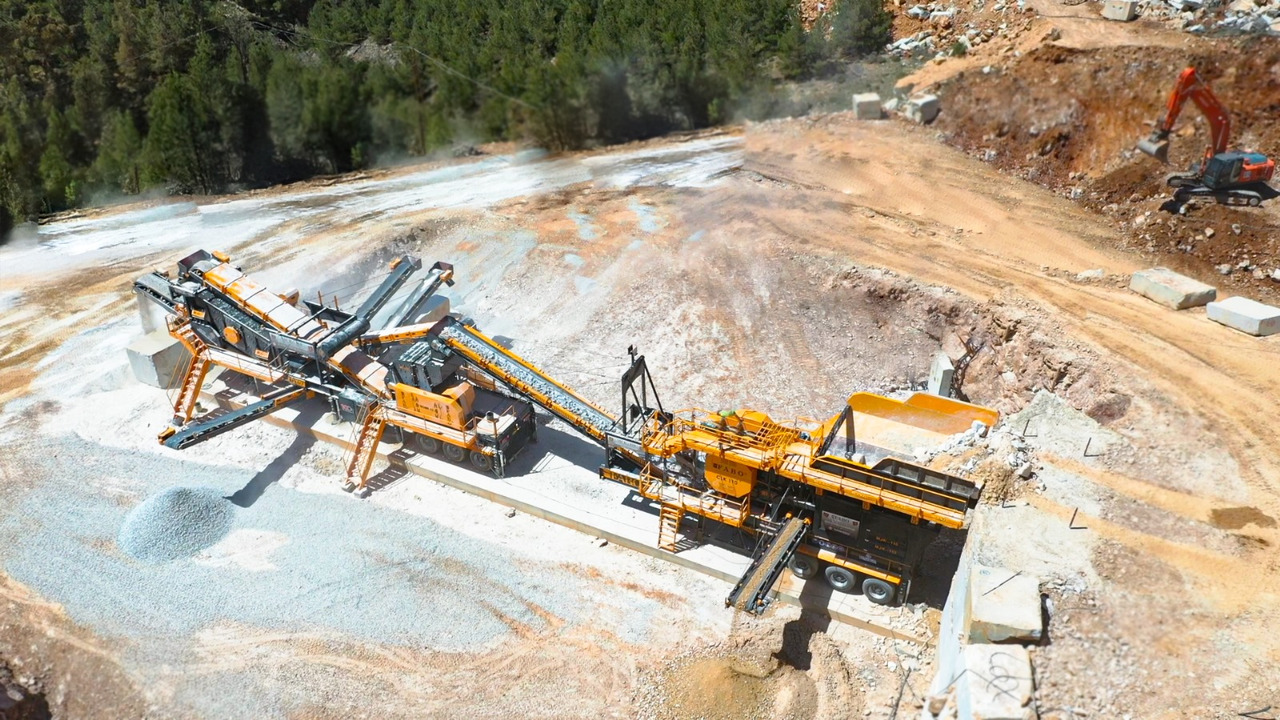 FABO MCK-110 MOBILE CRUSHING & SCREENING PLANT - Mobile crusher: picture 5 FABO MCK-110 MOBILE CRUSHING & SCREENING PLANT - Mobile crusher: picture 5