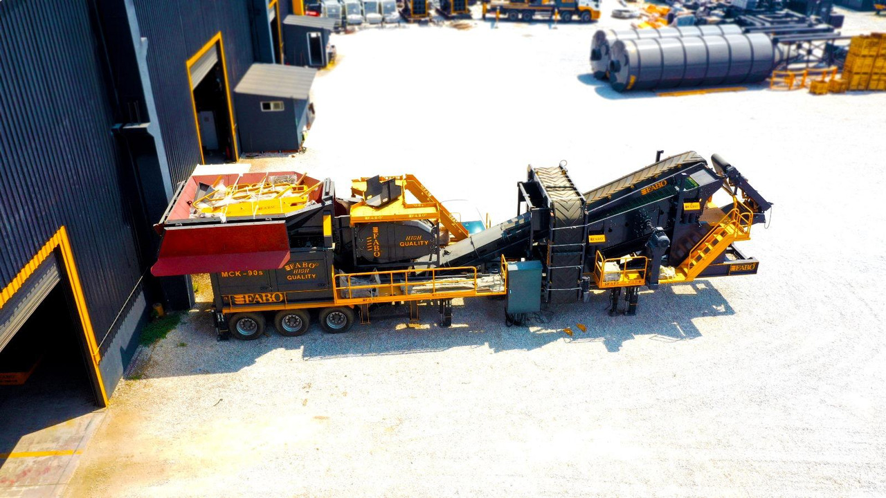 FABO MJC 90 SERIES 120-180 TPH MOBILE CRUSHING & SCREENING PLANT - Mobile crusher: picture 4 FABO MJC 90 SERIES 120-180 TPH MOBILE CRUSHING & SCREENING PLANT - Mobile crusher: picture 4