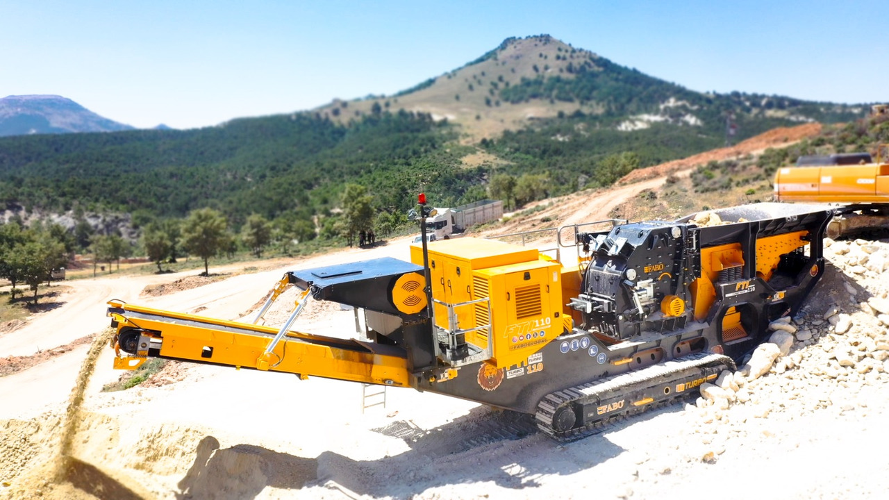 FABO Mobile crusher - Mobile crusher: picture 1 FABO Mobile crusher - Mobile crusher: picture 1
