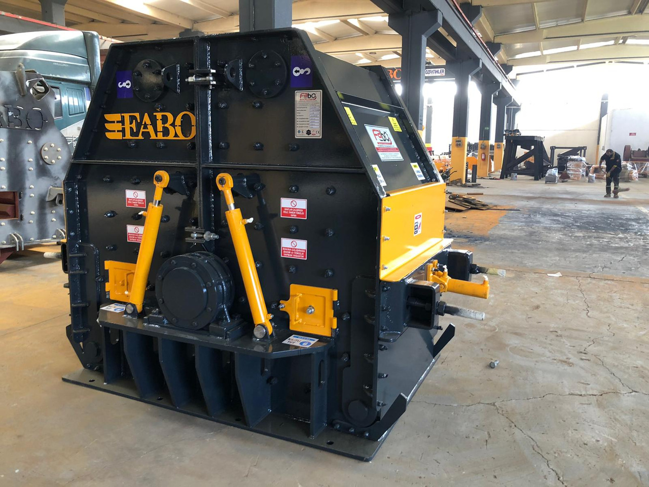 FABO impact crusher - Impact crusher: picture 2 FABO impact crusher - Impact crusher: picture 2
