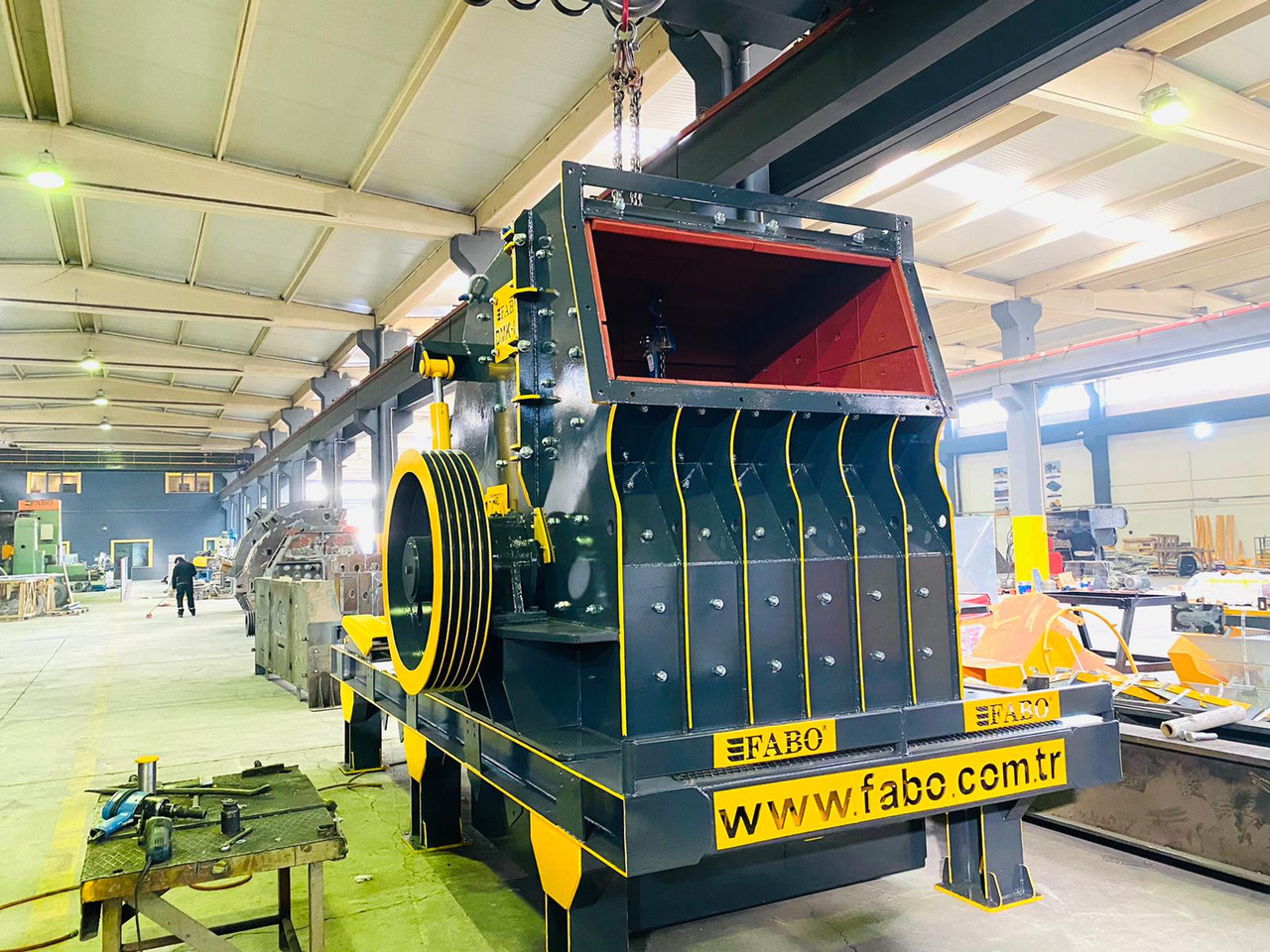 FABO impact crusher - Impact crusher: picture 4 FABO impact crusher - Impact crusher: picture 4