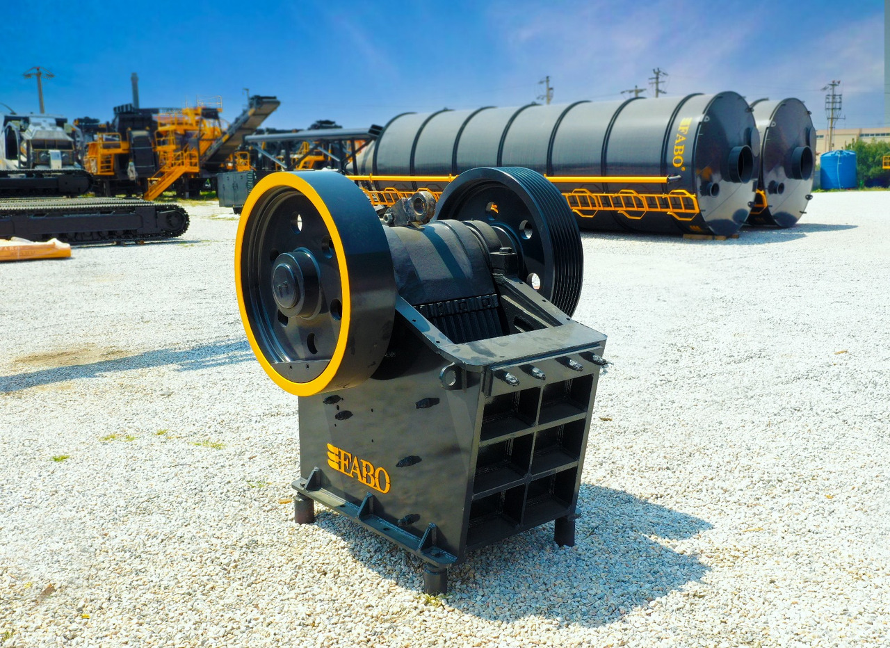 FABO jaw crusher - Jaw crusher: picture 1 FABO jaw crusher - Jaw crusher: picture 1