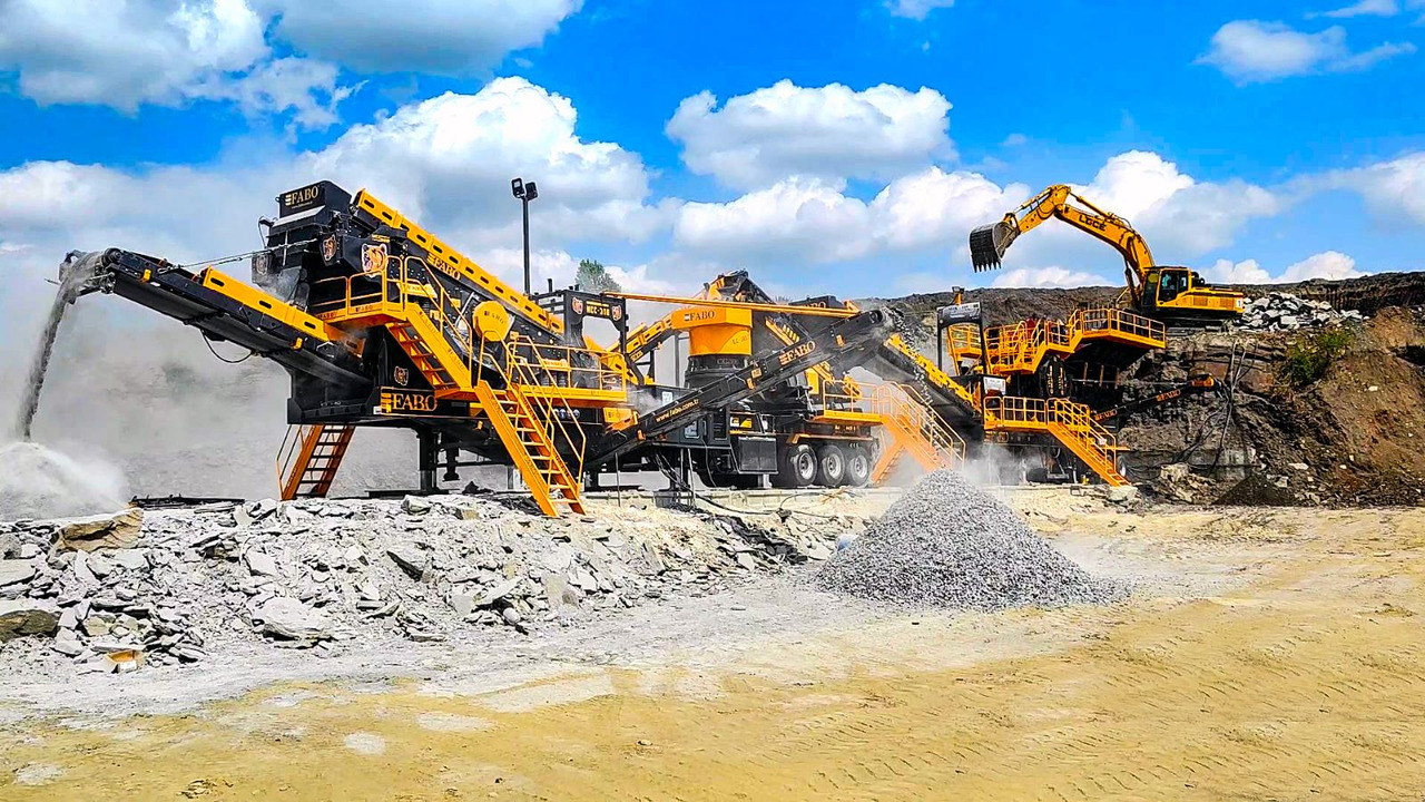 FABO mining machinery - crushing plant - Mining machinery: picture 2 FABO mining machinery - crushing plant - Mining machinery: picture 2