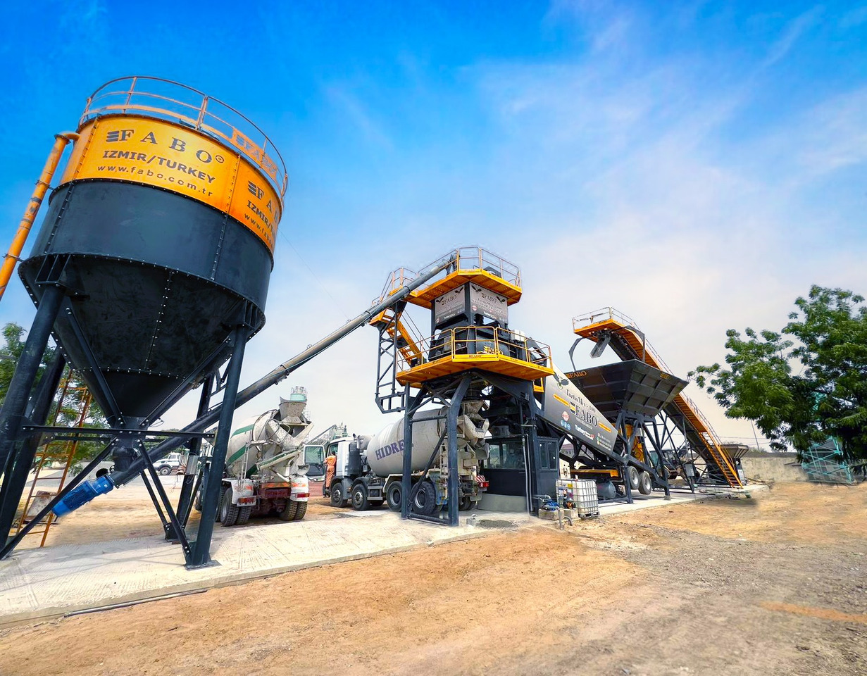 FABO mobile concrete batching plant - Concrete plant: picture 3 FABO mobile concrete batching plant - Concrete plant: picture 3