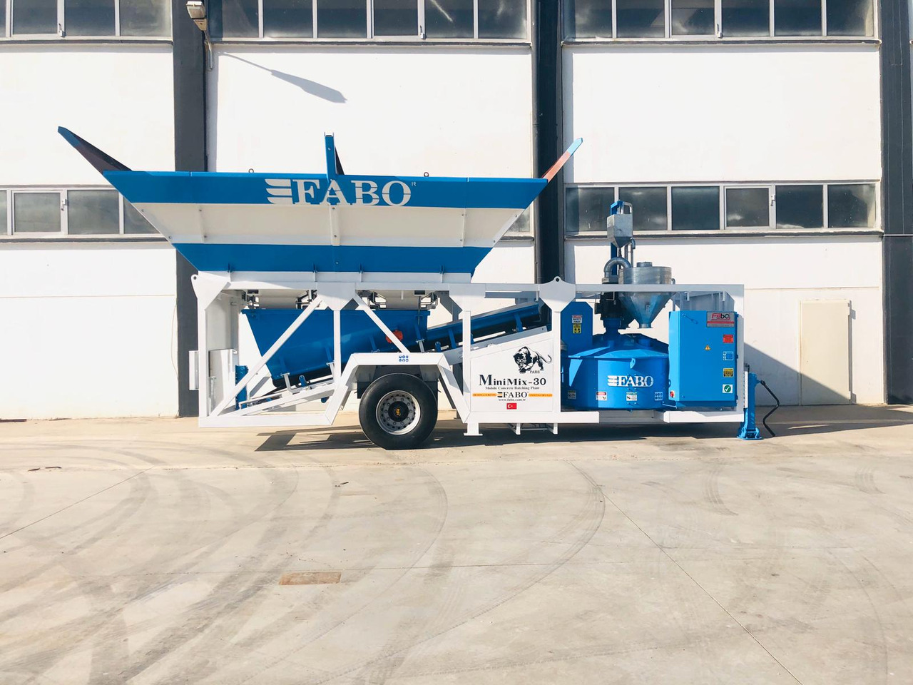 New Concrete plant FABO mobile concrete batching plant: picture 5