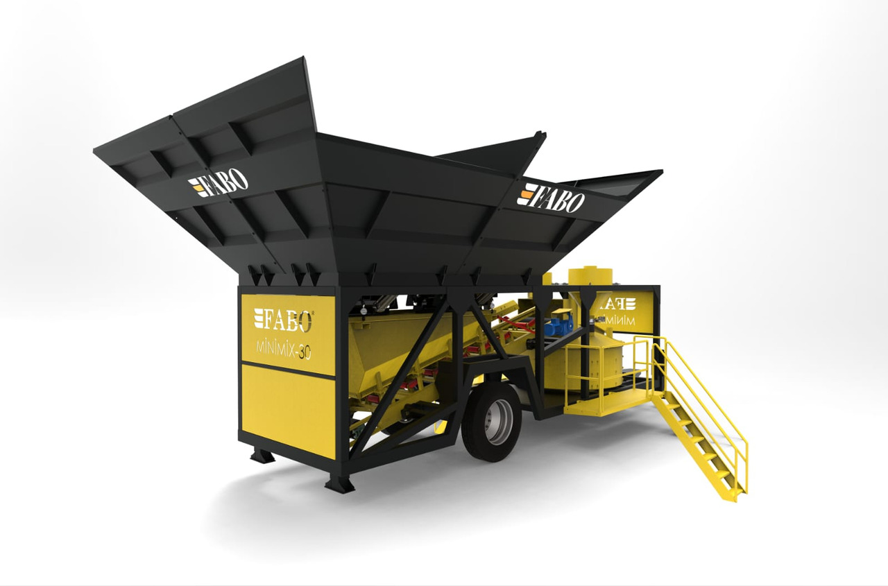 New Concrete plant FABO mobile concrete batching plant: picture 13