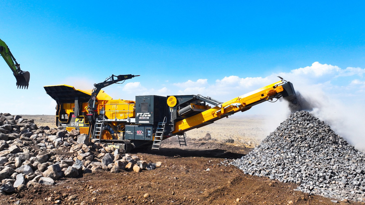 New Jaw crusher FABO mobile jaw crusher: picture 1