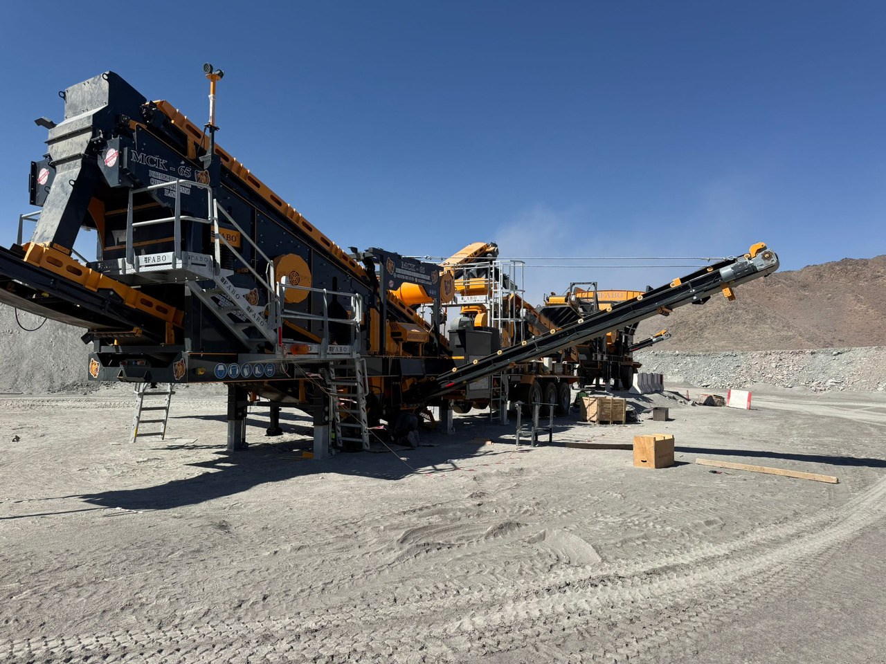 FABO mobile jaw crusher - Jaw crusher: picture 5 FABO mobile jaw crusher - Jaw crusher: picture 5