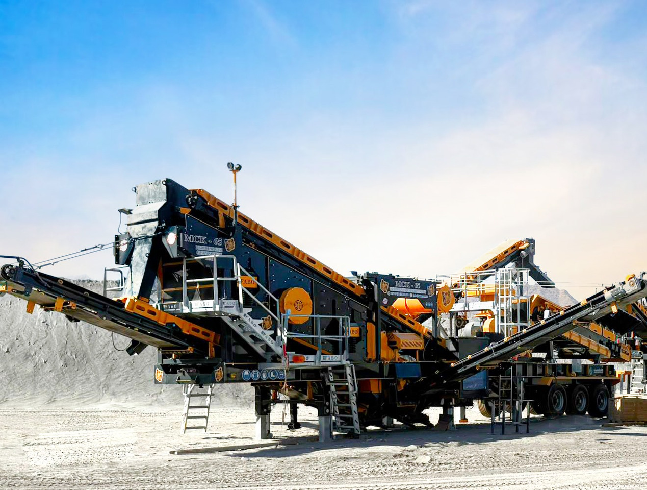 FABO mobile jaw crusher - Jaw crusher: picture 2 FABO mobile jaw crusher - Jaw crusher: picture 2