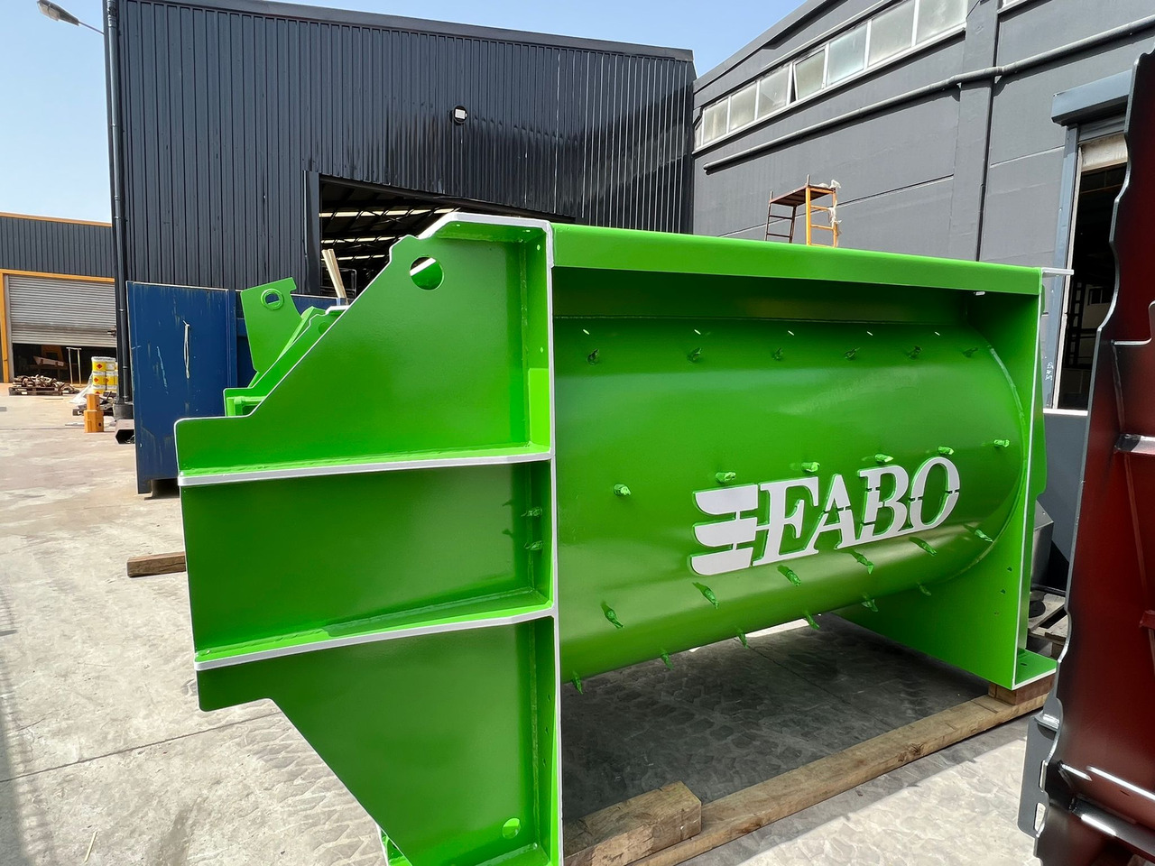 FABO twin shaft mixer - Concrete mixer: picture 1 FABO twin shaft mixer - Concrete mixer: picture 1