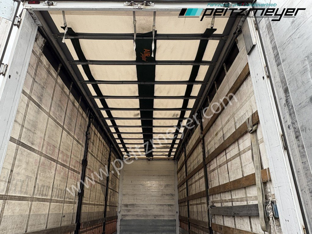 Curtainsider trailer KRUKENMEIER Tridemanhänger TLP 25 zwillingsbereift, Liftachse: picture 12