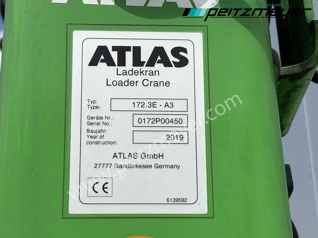Tipper MAN TGS 26.460 FL 6x2 Kipper+Kran+Funk Lenkachse, 2-Seitenkipper, Atlas 172.3: picture 17 Tipper MAN TGS 26.460 FL 6x2 Kipper+Kran+Funk Lenkachse, 2-Seitenkipper, Atlas 172.3: picture 17