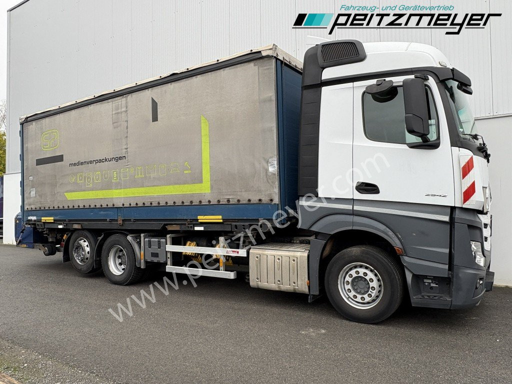MERCEDES-BENZ Actros 2542 LL BDF Pritsche + Mitnahmestapler komplett - Curtainsider truck: picture 2 MERCEDES-BENZ Actros 2542 LL BDF Pritsche + Mitnahmestapler komplett - Curtainsider truck: picture 2