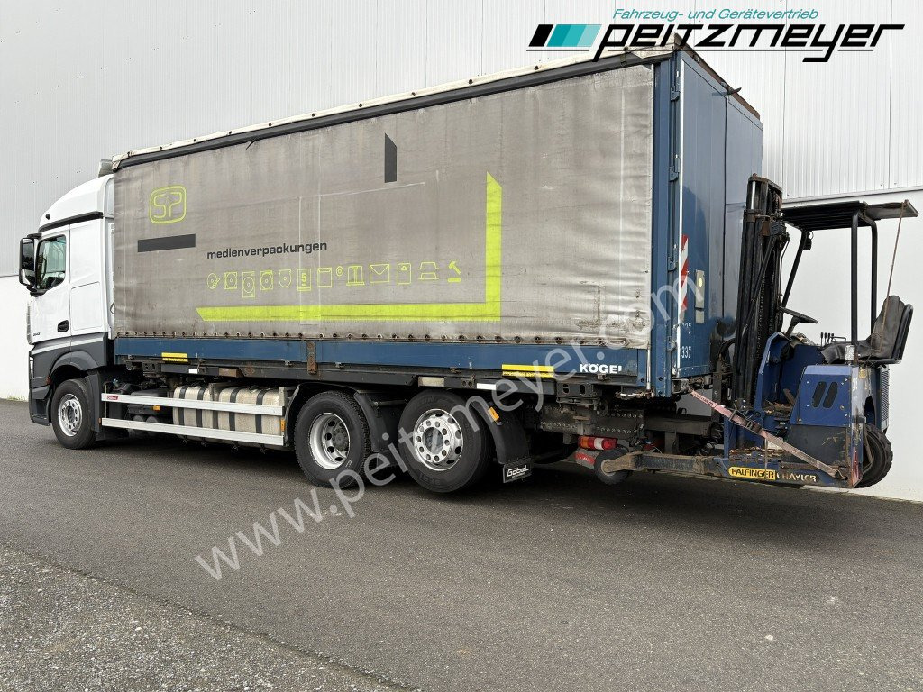 MERCEDES-BENZ Actros 2542 LL BDF Pritsche + Mitnahmestapler komplett - Curtainsider truck: picture 4 MERCEDES-BENZ Actros 2542 LL BDF Pritsche + Mitnahmestapler komplett - Curtainsider truck: picture 4